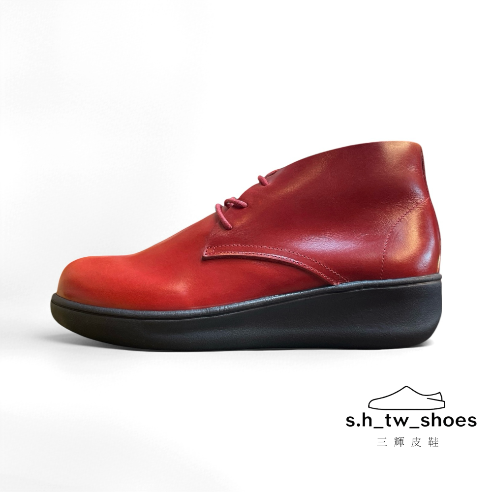 三輝皮鞋babala台灣製 MIT真皮女靴 短靴 牛皮靴踝靴高筒皮鞋馬丁靴平底靴厚底靴高筒靴三孔靴厚底鞋增高鞋小尺碼女鞋-細節圖11