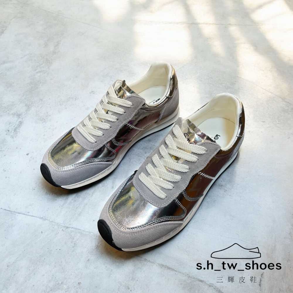 三輝皮鞋蝸牛SNAIL真皮休閒鞋 真皮運動鞋 牛皮休閒鞋 羊皮休閒鞋 真皮女鞋 休閒鞋女 羊皮鞋 漆皮麂皮寬楦綁帶休閒鞋-細節圖2