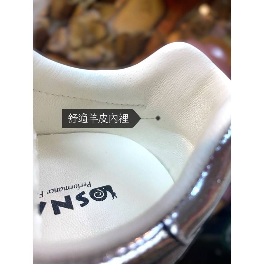 三輝皮鞋蝸牛SNAIL真皮休閒鞋 真皮運動鞋 牛皮休閒鞋 羊皮休閒鞋 真皮女鞋 休閒鞋女 羊皮鞋 漆皮麂皮寬楦綁帶休閒鞋-細節圖7