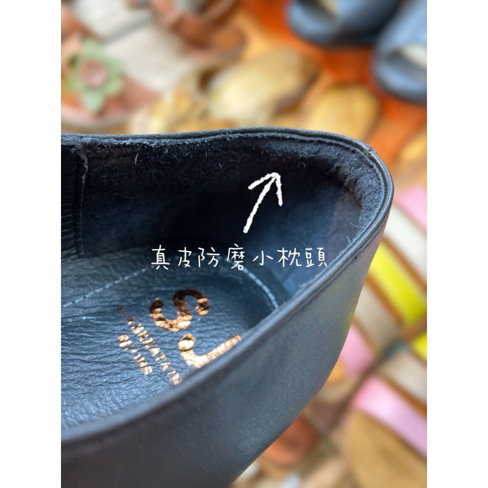三輝皮鞋台灣製真皮跟鞋 羊皮鞋 低跟鞋 真皮包鞋 尖頭鞋 真皮高跟鞋 踝靴 懶人鞋 平底鞋 MIT 軟皮蝴蝶結V口娃娃鞋-細節圖9