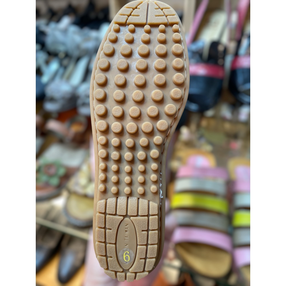 三輝皮鞋台灣製真皮豆豆鞋 莫卡辛 帆船鞋 平底鞋 休閒鞋女 牛皮休閒鞋 MIT 牛皮鞋底縫製蝴蝶結軟皮軟底淑女鞋 通勤鞋-細節圖8