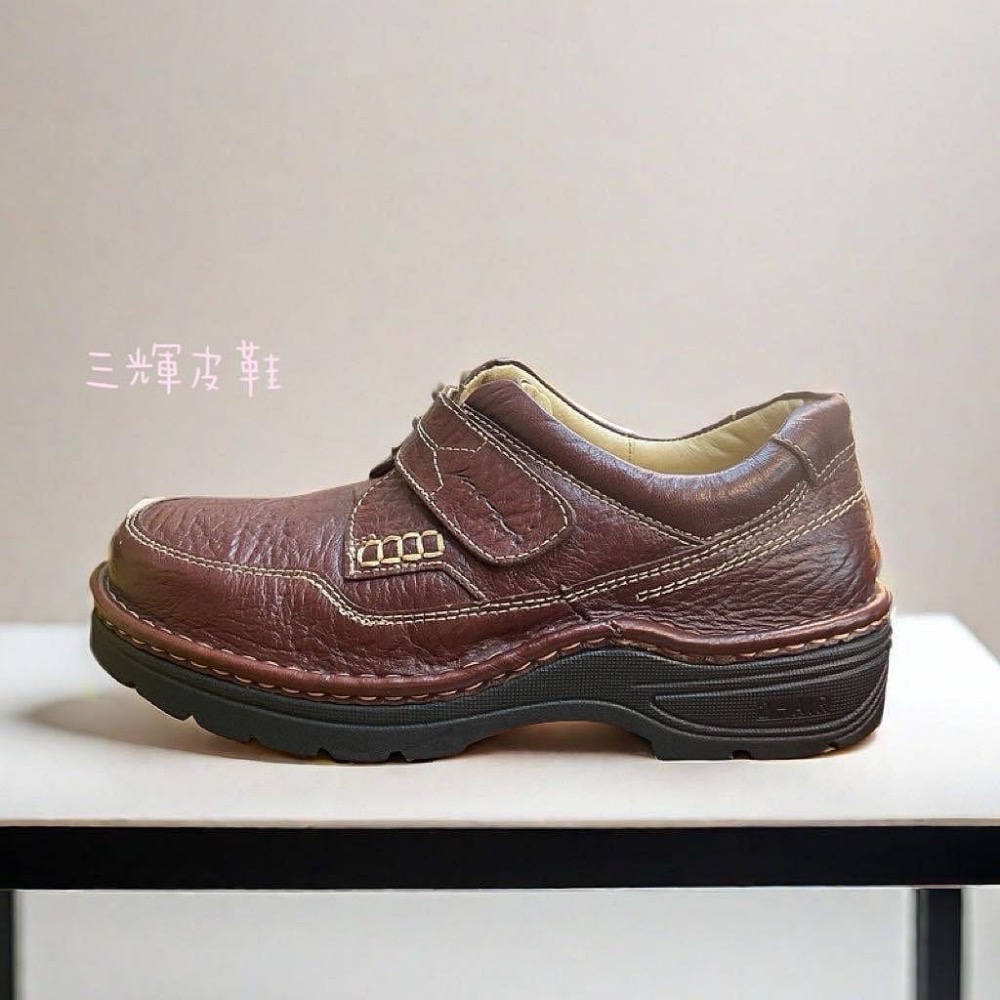 三輝皮鞋台灣製 固特異 真皮休閒鞋 氣墊休閒鞋 牛皮輕量化鞋底縫製雙氣墊皮鞋 MIT 手工鞋 休旅鞋老師傅旅遊工作鞋-規格圖9