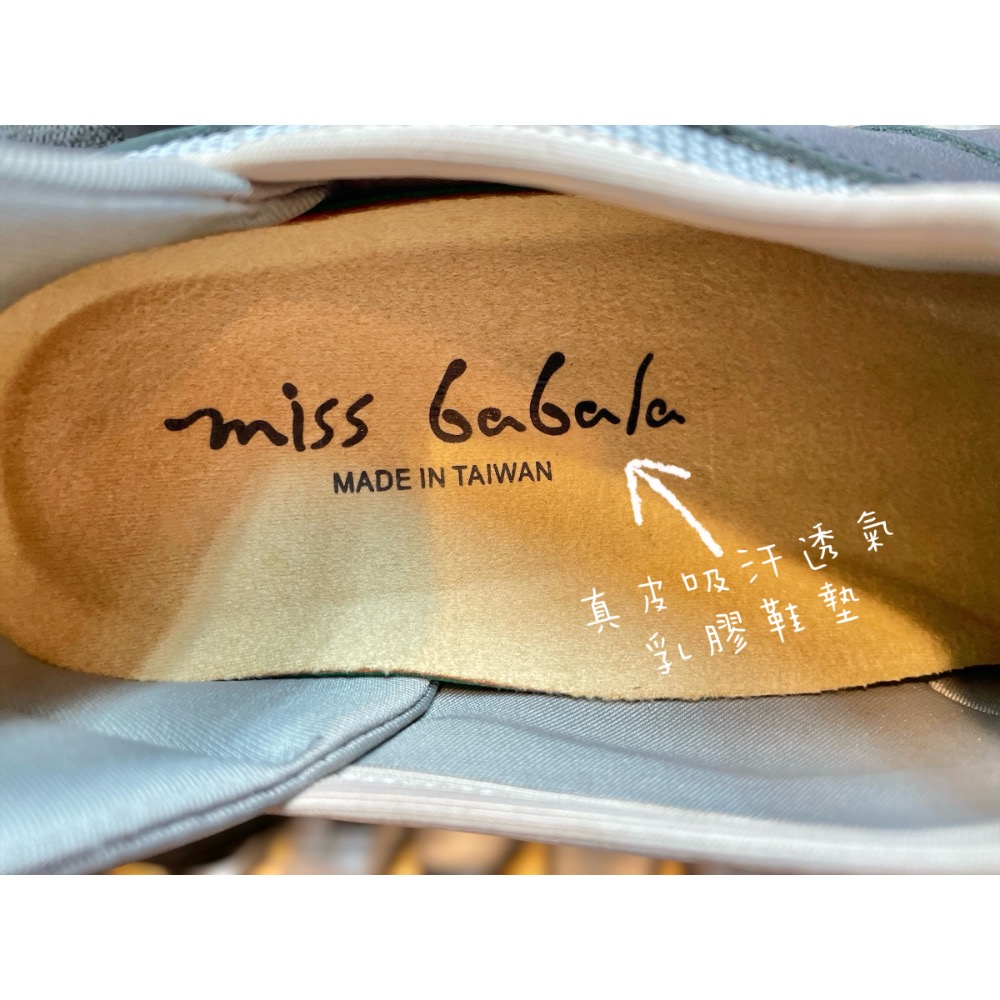 三輝皮鞋台灣製真皮休閒鞋 羊皮鞋 真皮女鞋 羊皮休閒鞋 MIT babala圓頭科技感泡綿布柔軟輕量鞋 輕便懶人休閒鞋女-細節圖8