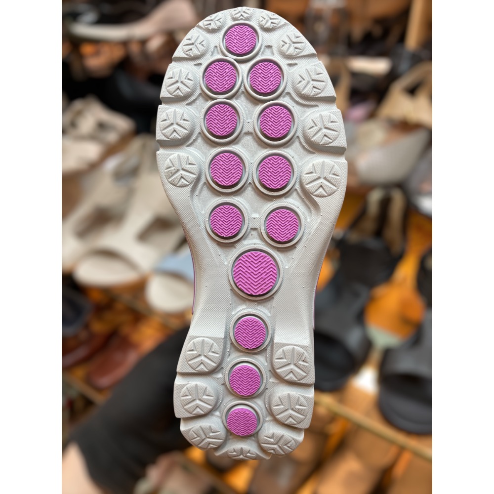 三輝皮鞋台灣製真皮休閒鞋 羊皮鞋 真皮女鞋 羊皮休閒鞋 MIT babala圓頭科技感泡綿布柔軟輕量鞋 輕便懶人休閒鞋女-細節圖11