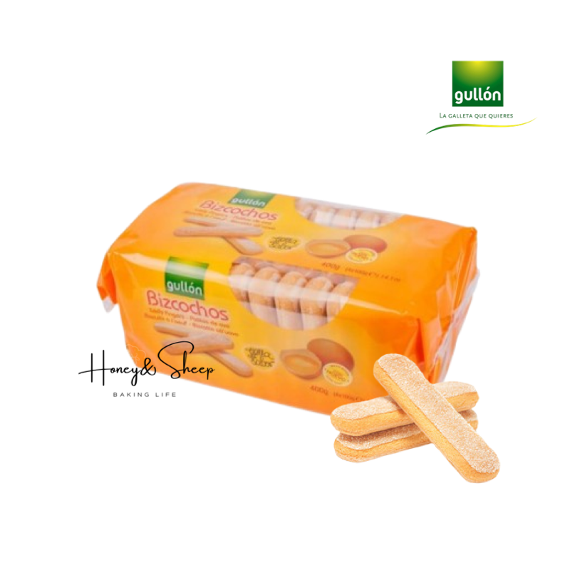 小羊尋蜜 手指餅乾 穀優 gullon 西班牙原裝 200g 提拉米蘇 手指蛋糕 拇指餅乾 lady fingers-細節圖9