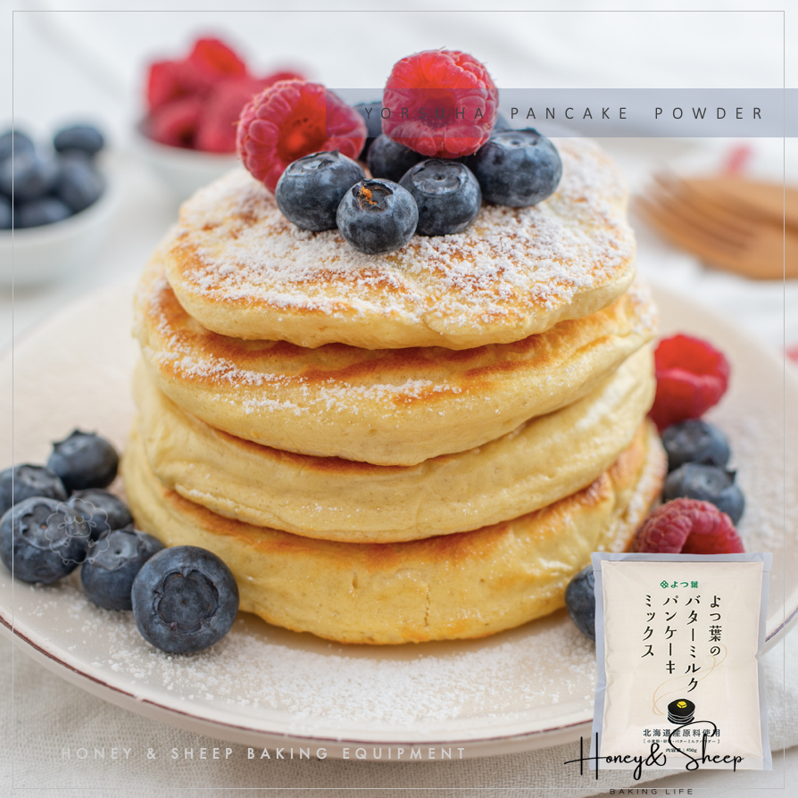 小羊尋蜜 四葉鬆餅粉 日本北海道 四葉鬆餅預拌粉 450克原裝 鬆餅粉 北海道十勝 烘焙材料 鬆餅預拌粉 四葉十勝-細節圖6