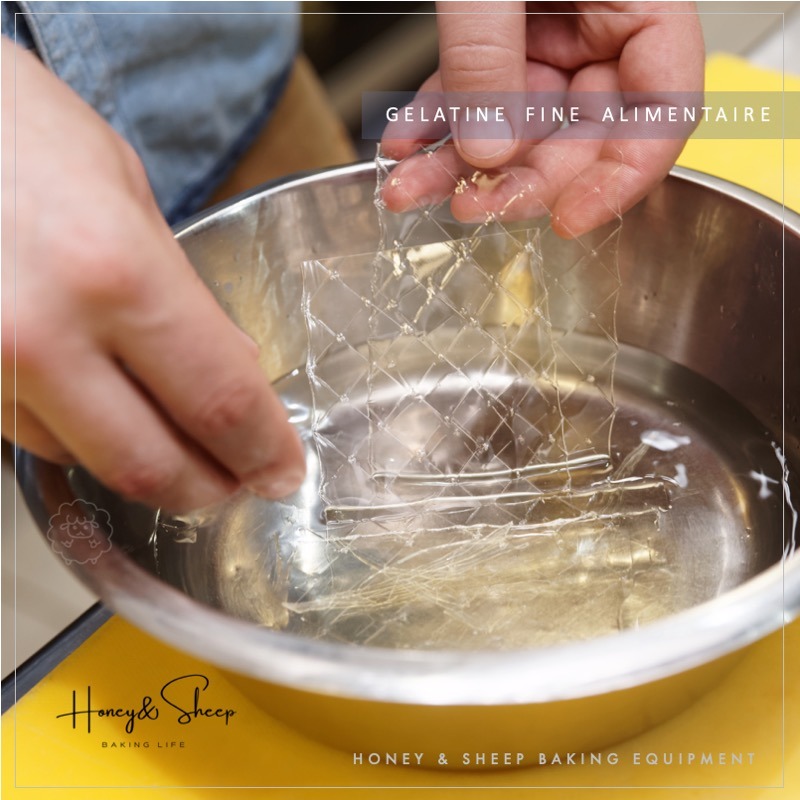 小羊尋蜜 德國超鑽 吉利丁 超讚吉利丁片 永詮 吉利丁片 果凍凝固材料 奶酪食材 果凍 Gelatine 即溶即用-細節圖3