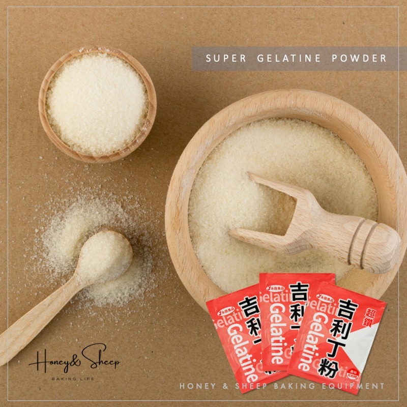 小羊尋蜜 超鑽吉利丁粉 永詮 吉利丁粉 25g小包裝 無腥味 動物膠 明膠 食品原料 烘焙原料 烘焙食材 吉利丁-細節圖3