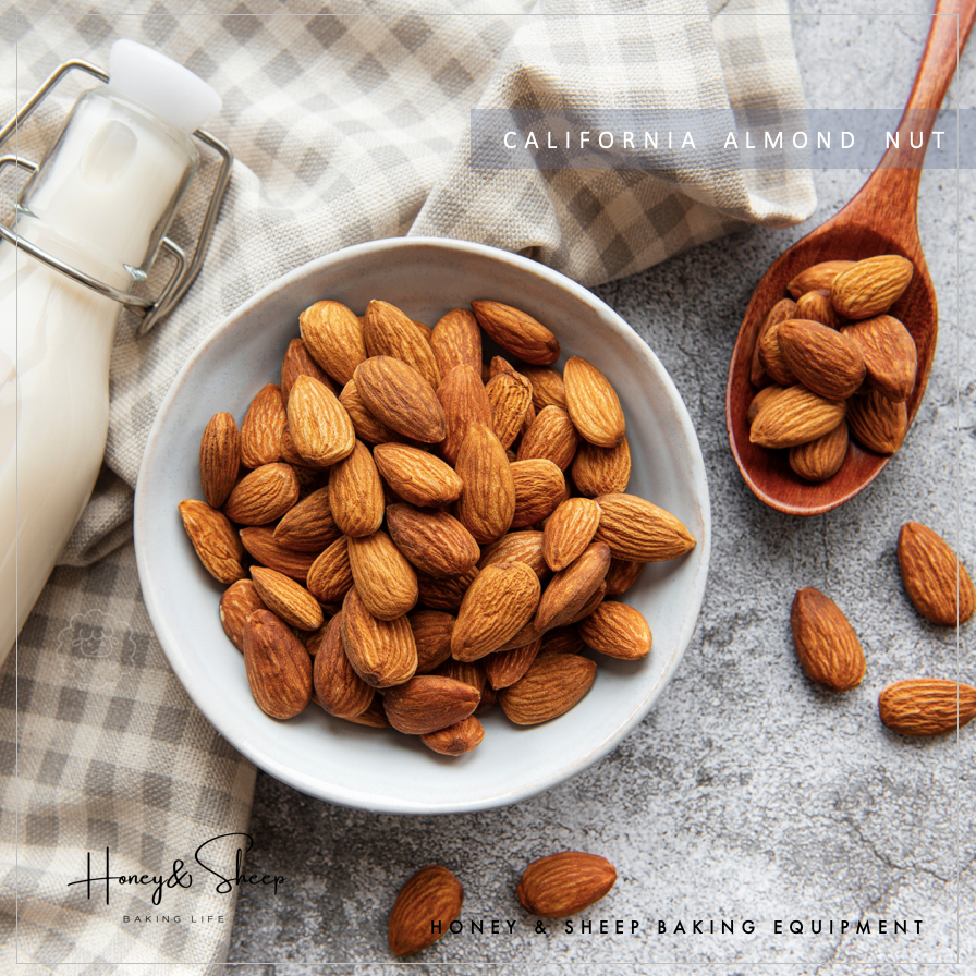 小羊尋蜜 杏仁果 生杏仁果 杏仁粒 美國加州杏仁果 卡美特級杏仁果 分裝 高品質 堅果 杏仁豆 烘焙用堅果-細節圖5