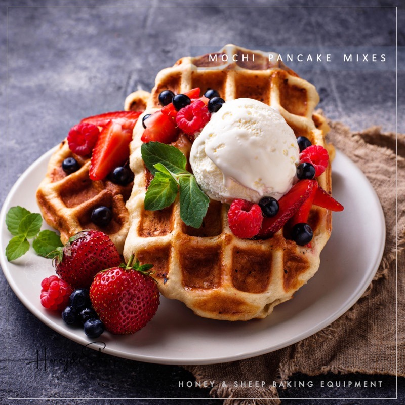 小羊尋蜜 京都麻糬鬆餅粉 500g分裝 德麥 鬆餅粉 麻吉鬆餅粉 鬆餅預拌粉 diy鬆餅粉 烘焙材料 烘焙食材 預拌粉-細節圖5