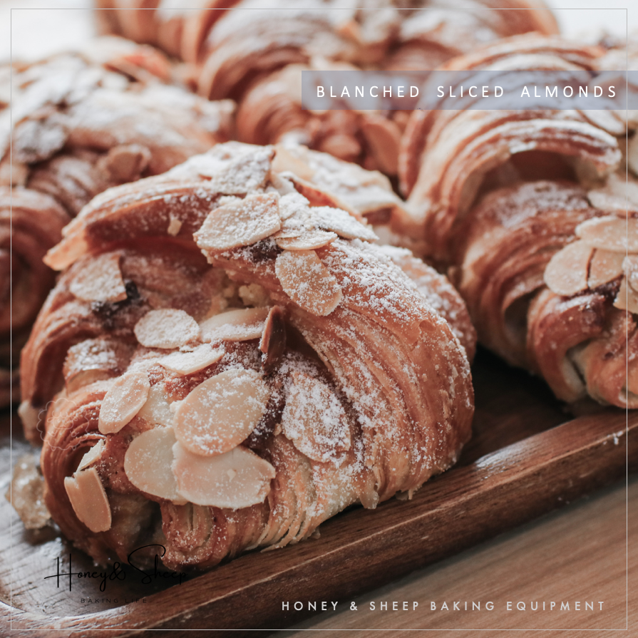 小羊尋蜜 藍鑽 杏仁厚片 美國加州 杏仁片 脫皮杏仁厚片 加州杏仁片 堅果 生杏仁片 特級杏仁片 烘焙用杏仁片 烘焙-細節圖4