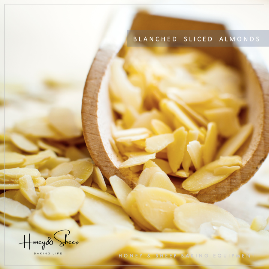 小羊尋蜜 藍鑽 杏仁厚片 美國加州 杏仁片 脫皮杏仁厚片 加州杏仁片 堅果 生杏仁片 特級杏仁片 烘焙用杏仁片 烘焙-細節圖6