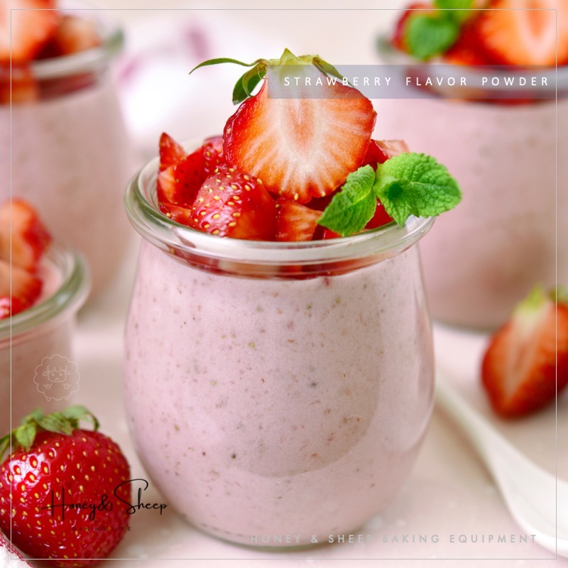 小羊尋蜜 草莓風味粉 永詮 20g小包裝 草莓粉 草莓風味 草莓香料 草莓香粉 食品添加 香料粉 食品食材 食品材料-細節圖7