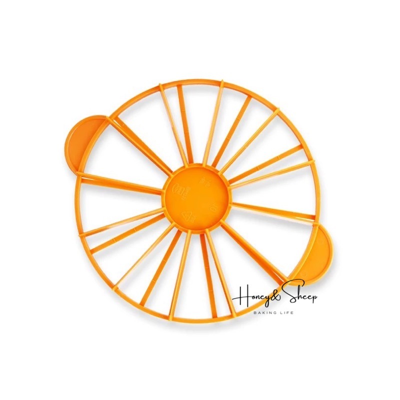 小羊尋蜜  蛋糕切片器 蛋糕均分器 蛋糕分片器 蛋糕切片神器 切派器 蛋糕切割器 10/12片 均勻分割蛋糕 烘焙用具-細節圖8