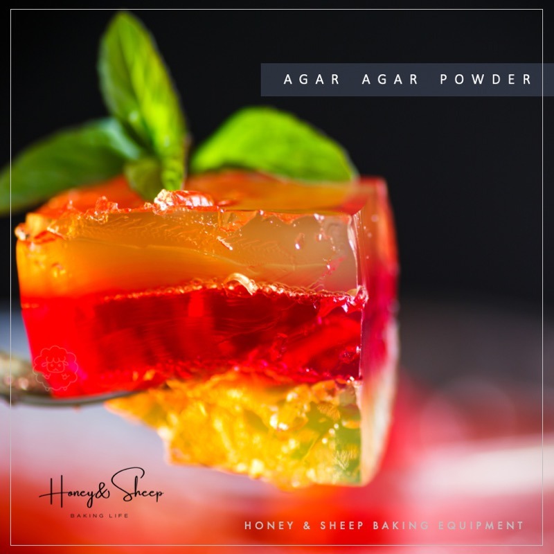 小羊尋蜜 寒天粉 洋菜膠 素食 德麥寒天911 50g分裝 寒天 食品原料 洋菜粉 膳食纖維 海藻膠凍粉 食品材料-細節圖7