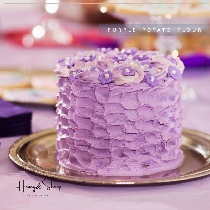 小羊尋蜜 紫薯粉 100g分裝 色粉 色素 紫色色粉 烘焙色粉 紫心甘藷 多利色粉 烘焙色素 食用色粉-細節圖6