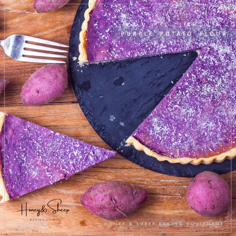 小羊尋蜜 紫薯粉 100g分裝 色粉 色素 紫色色粉 烘焙色粉 紫心甘藷 多利色粉 烘焙色素 食用色粉-細節圖7