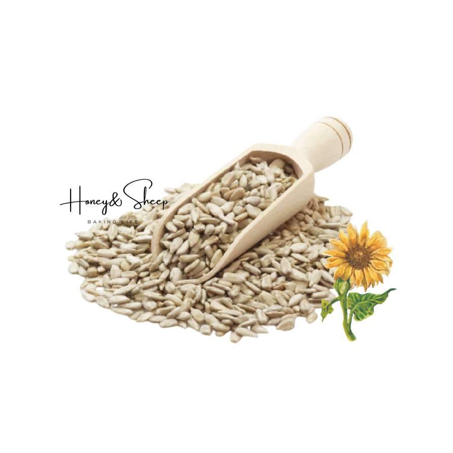 小羊尋蜜 葵瓜子 葵花子 200g  原味葵花子 葵花子仁 生葵花子 堅果 烘焙材料 無調味 去殼葵花子 烘焙用堅果-細節圖8