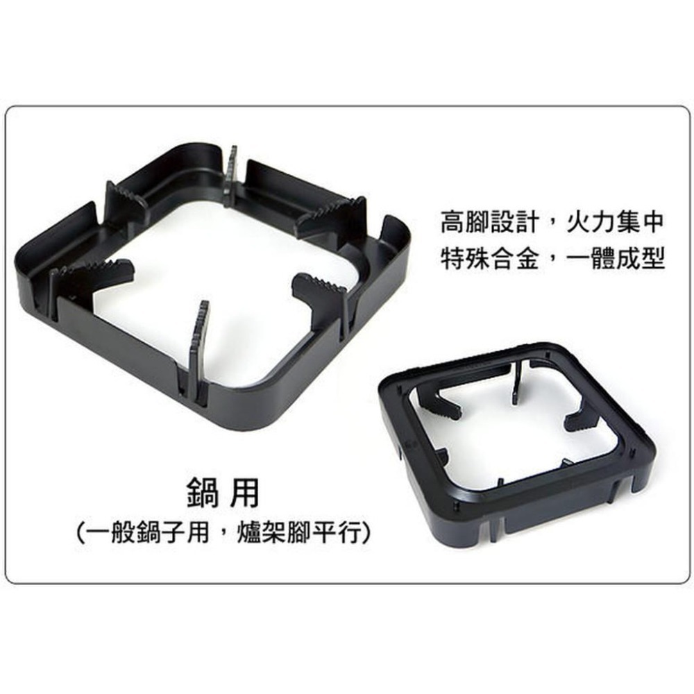 百貨通 【防風瓦斯爐架】鍋用 / 鼎用 方型 廚房 火力集中-細節圖2