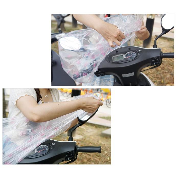 百貨通 【機車龍頭防水套2入/組】套子 防止退色 機車套 龍頭套 防水套 防塵套-細節圖3