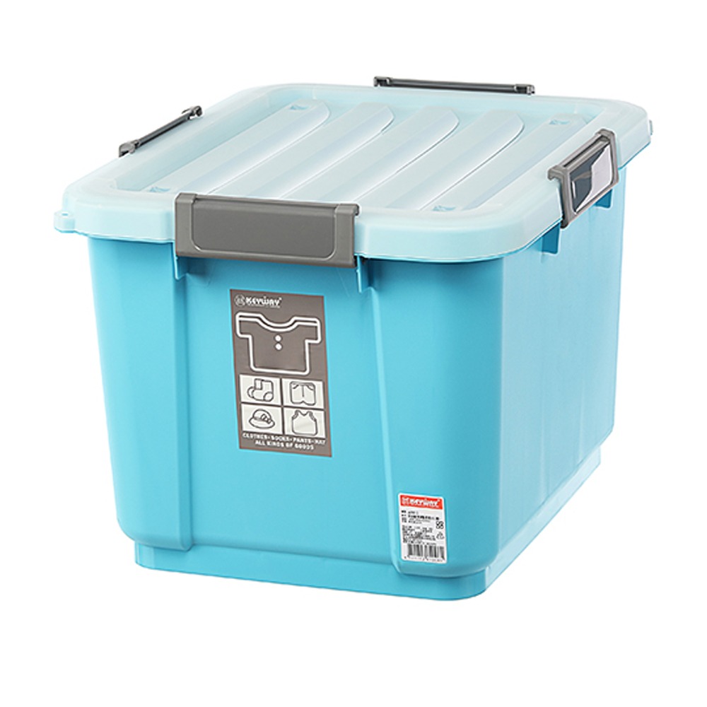 百貨通 阿波羅滑輪整理箱90L-兩色可選-規格圖4