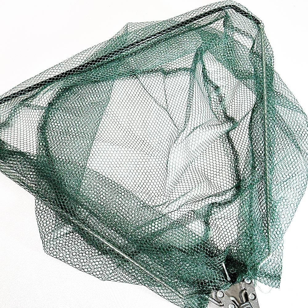 百貨通【三段式伸縮三角漁網】折疊魚網 伸縮 抄網 撈網 撈魚 撈網魚網 蝦網 蝦 紗網 溪釣 海釣 垂釣 路亞 釣魚 露-細節圖2