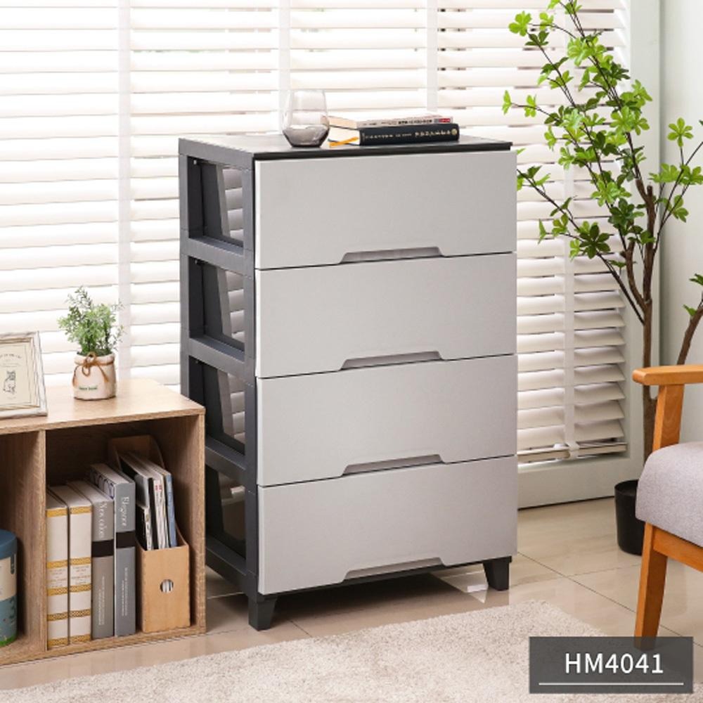 百貨通 名流寬型四層櫃 收納櫃 抽屜櫃 四層櫃-細節圖2