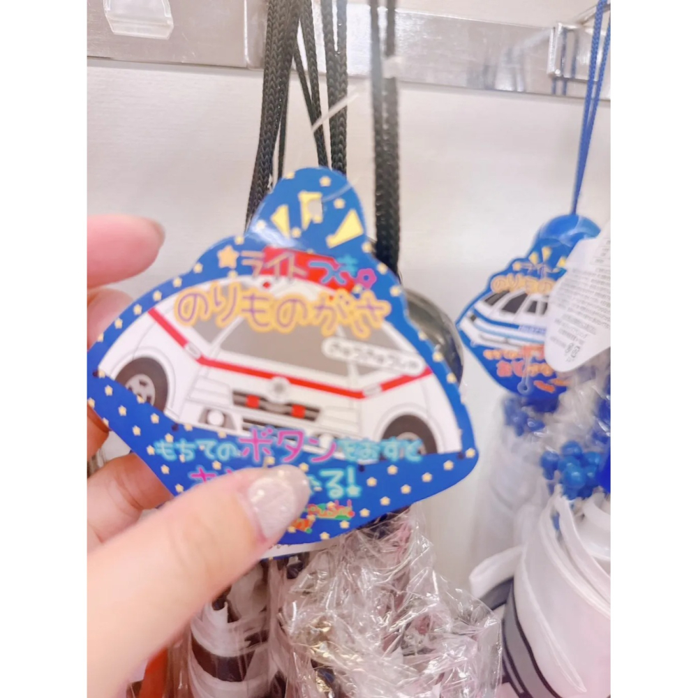 日本 救護車立體造型兒童聲光雨傘47cm-細節圖2