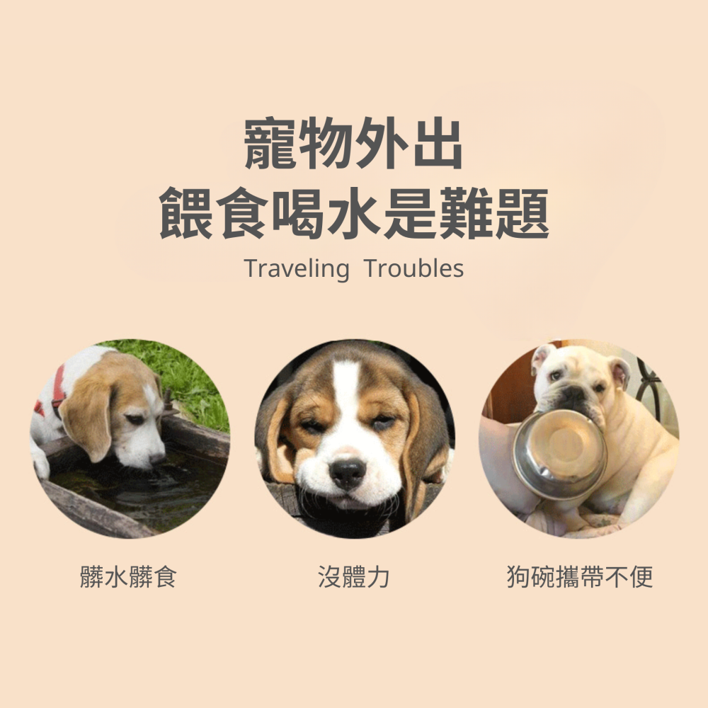 【兩用摺疊碗】 掛鉤式矽膠折疊 慢食碗 戶外便攜式 雙口 旅行碗 矽膠碗 外出水壺-細節圖3