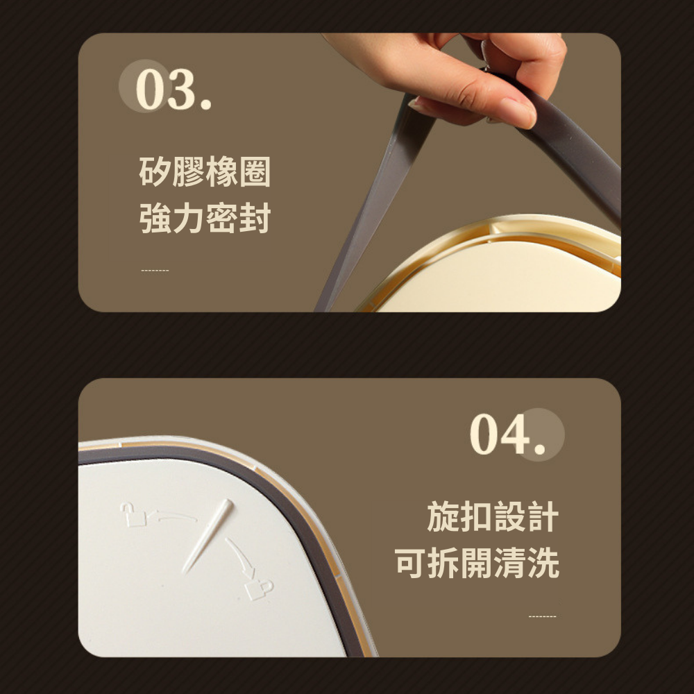 【真空防潮飼料桶】 儲糧桶 收納盒 防潮桶 保鮮桶 咖啡罐 儲物罐 飼料罐 堅果罐 寵物飼料桶-細節圖4