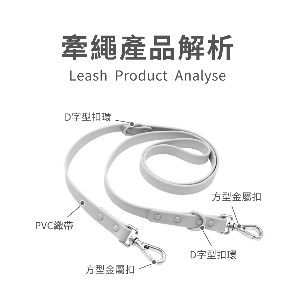 【馬卡龍牽繩】外出 牽繩 頸圈 胸背 散步 馬卡龍 多巴胺色系 玩水 游泳 防撥水 防水 Waterproof-細節圖6