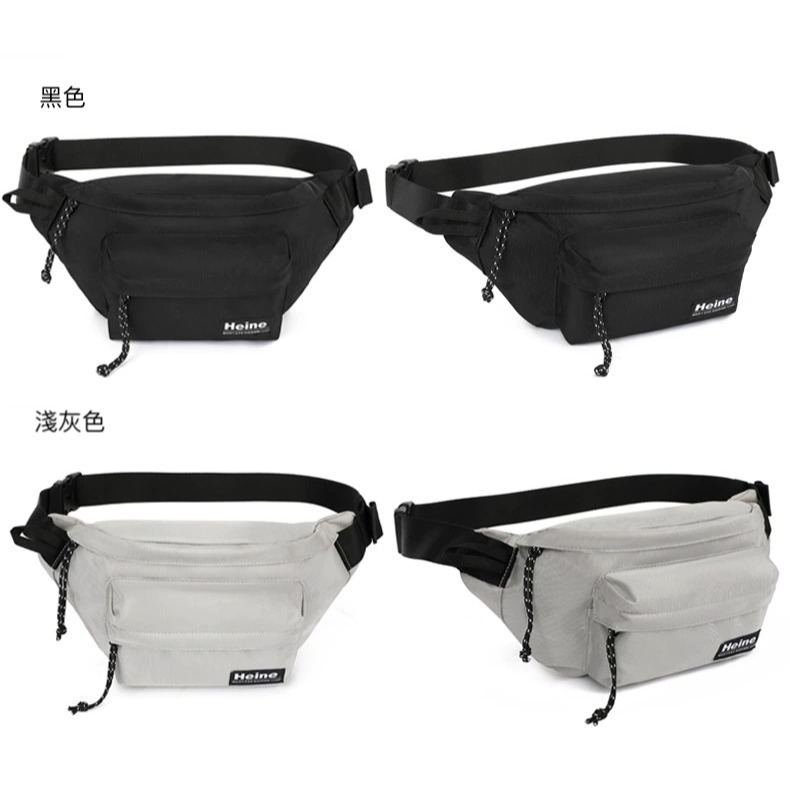 Heine 海恩 輕量防盜腰包 防潑水胸包 斜背包 旅行小包 日常休閒包(WIN-B1004 放手機放皮夾小包)-細節圖7