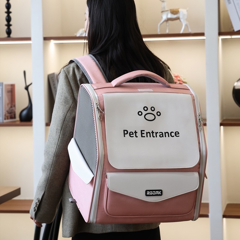 WIN-6024寵物外出包 寵物推車拉桿包 貓咪後背包 貓咪包(毛小孩外出/可折疊收納/拉桿/後背/手提)-細節圖4