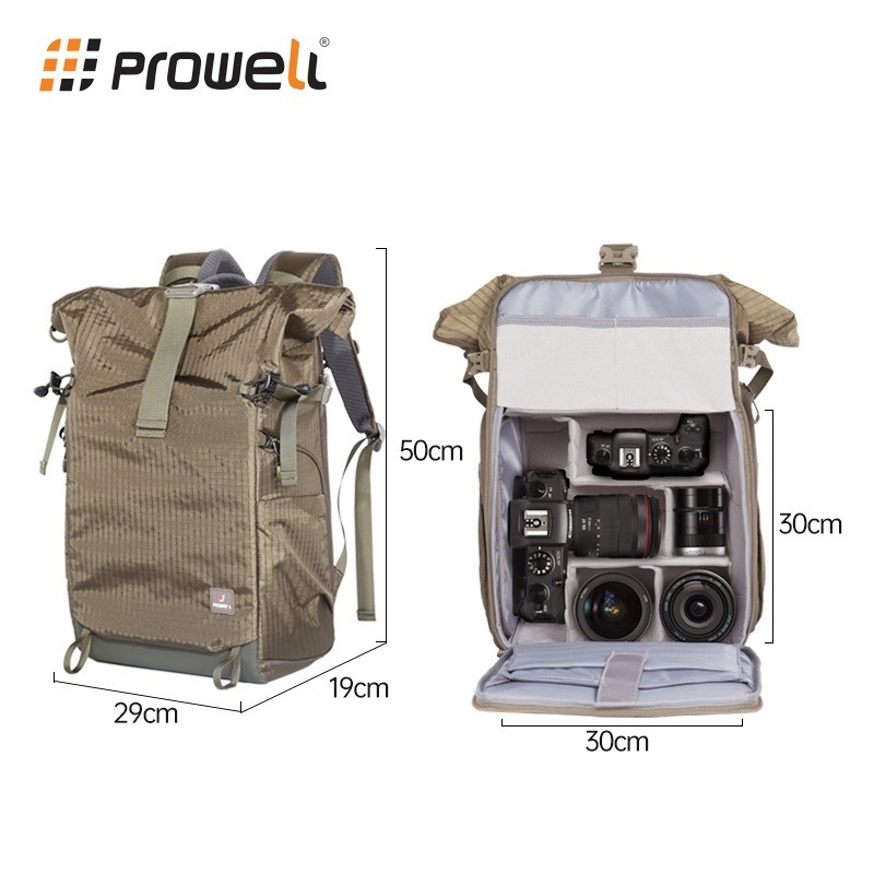 Prowell 相機包攝影包 多功能相機後背包 相機保護包 專業攝影背包 單眼相機後背包 WIN-23408-細節圖7