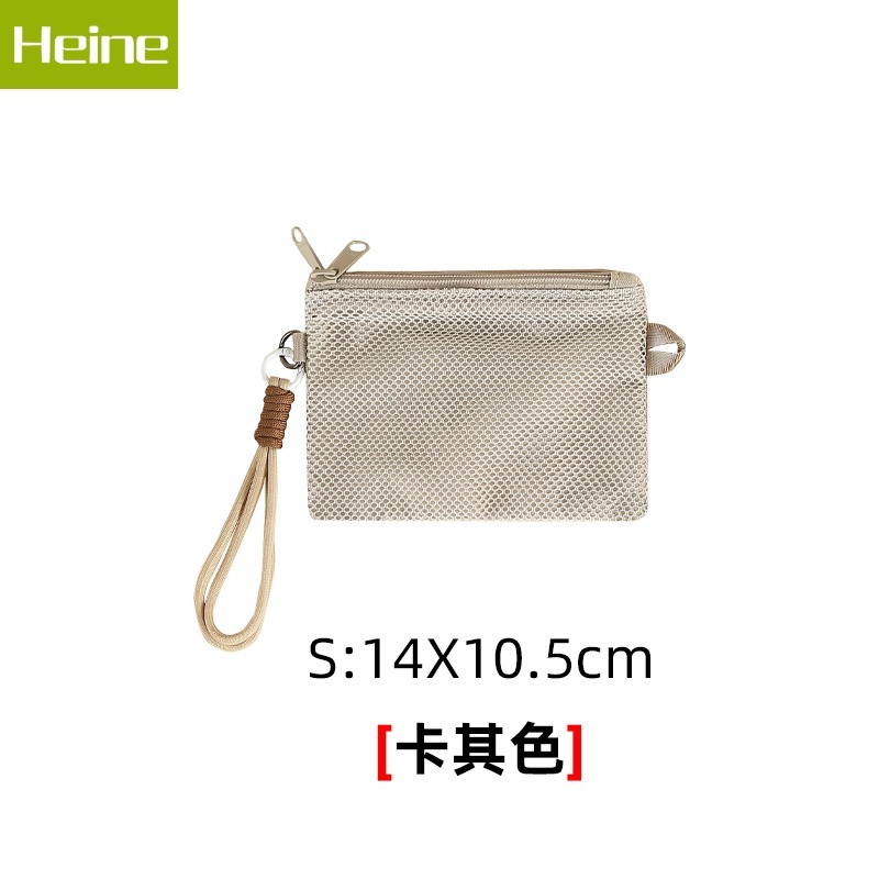 Heine 海恩 WIN-269 雙層拉鍊收納包 防潑水材質 附手挽繩 旅用收納袋 藍芽耳機收納包 3件套-細節圖11