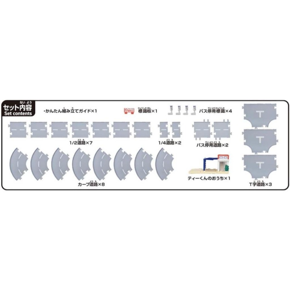 【TP多美總動員】Tomica 新城鎮 道路組(附T君房子) 街道 1/64場景 多美-細節圖3