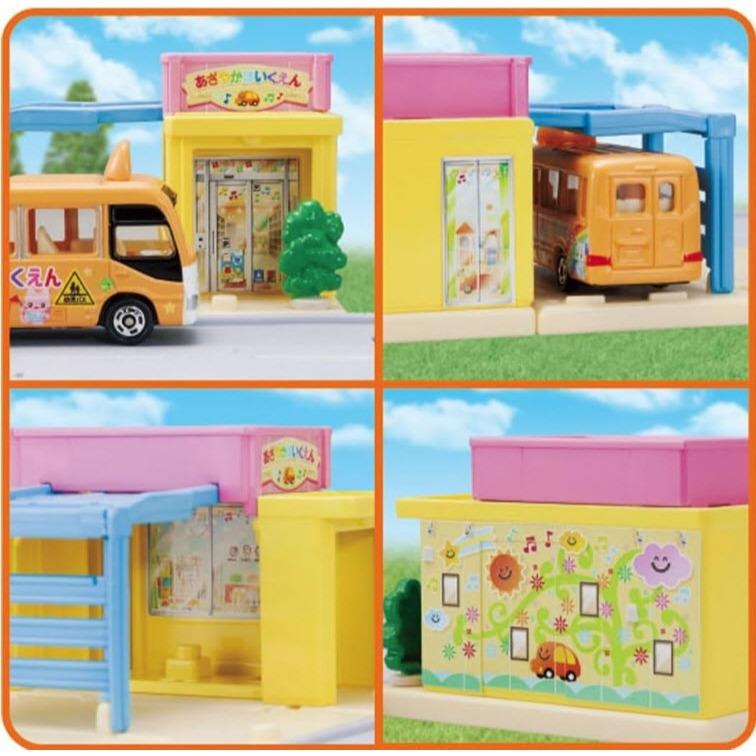 【TP多美總動員】Tomica 新城鎮 幼稚園 幼兒園 附接送車 1/64場景-細節圖5