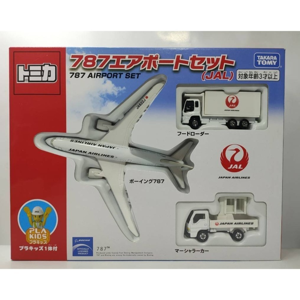【TP多美總動員】Tomica ANA JAL 全日空787波音 日航 飛機模型套組 人偶 多美 限時免運-細節圖4