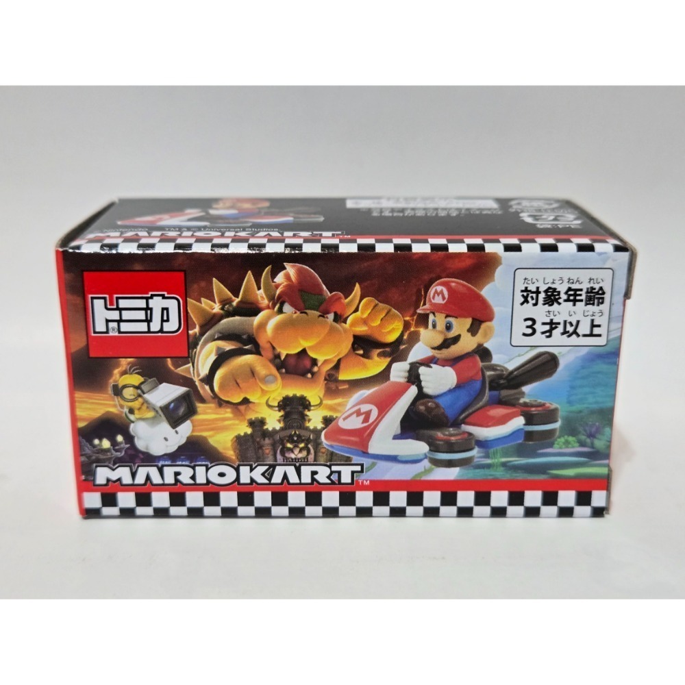 【TP多美總動員】Tomica 瑪利歐賽車 路易吉 碧琪 耀西 庫巴 奇諾比奧 咚奇剛 USJ環球影城限定-規格圖1