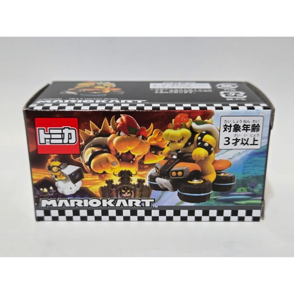 【TP多美總動員】Tomica 瑪利歐賽車 路易吉 碧琪 耀西 庫巴 奇諾比奧 咚奇剛 USJ環球影城限定-規格圖1