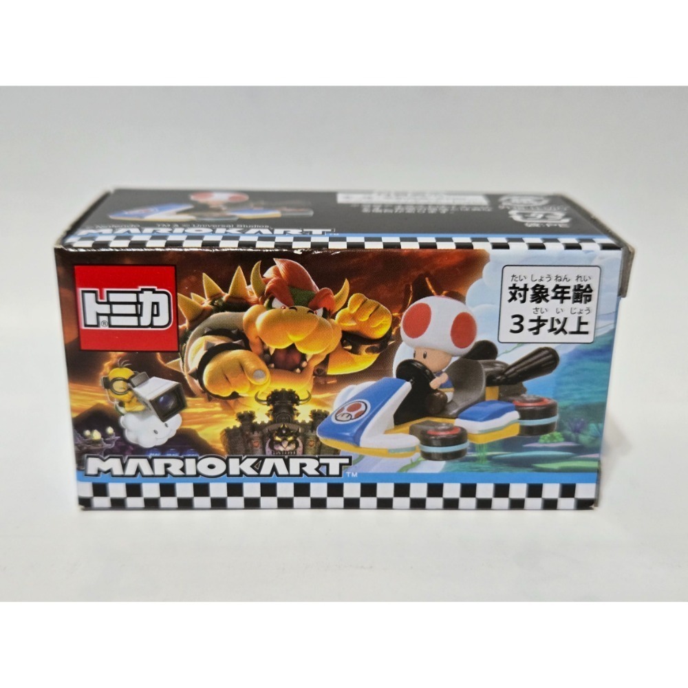 【TP多美總動員】Tomica 瑪利歐賽車 路易吉 碧琪 耀西 庫巴 奇諾比奧 咚奇剛 USJ環球影城限定-規格圖1
