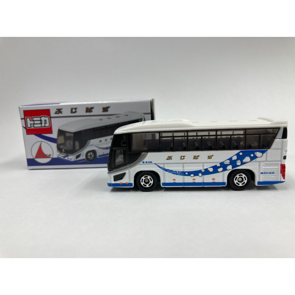 【TP多美總動員】Tomica 富士巴士 50周年紀念 橫濱藍白配色 日本限定小車-細節圖4