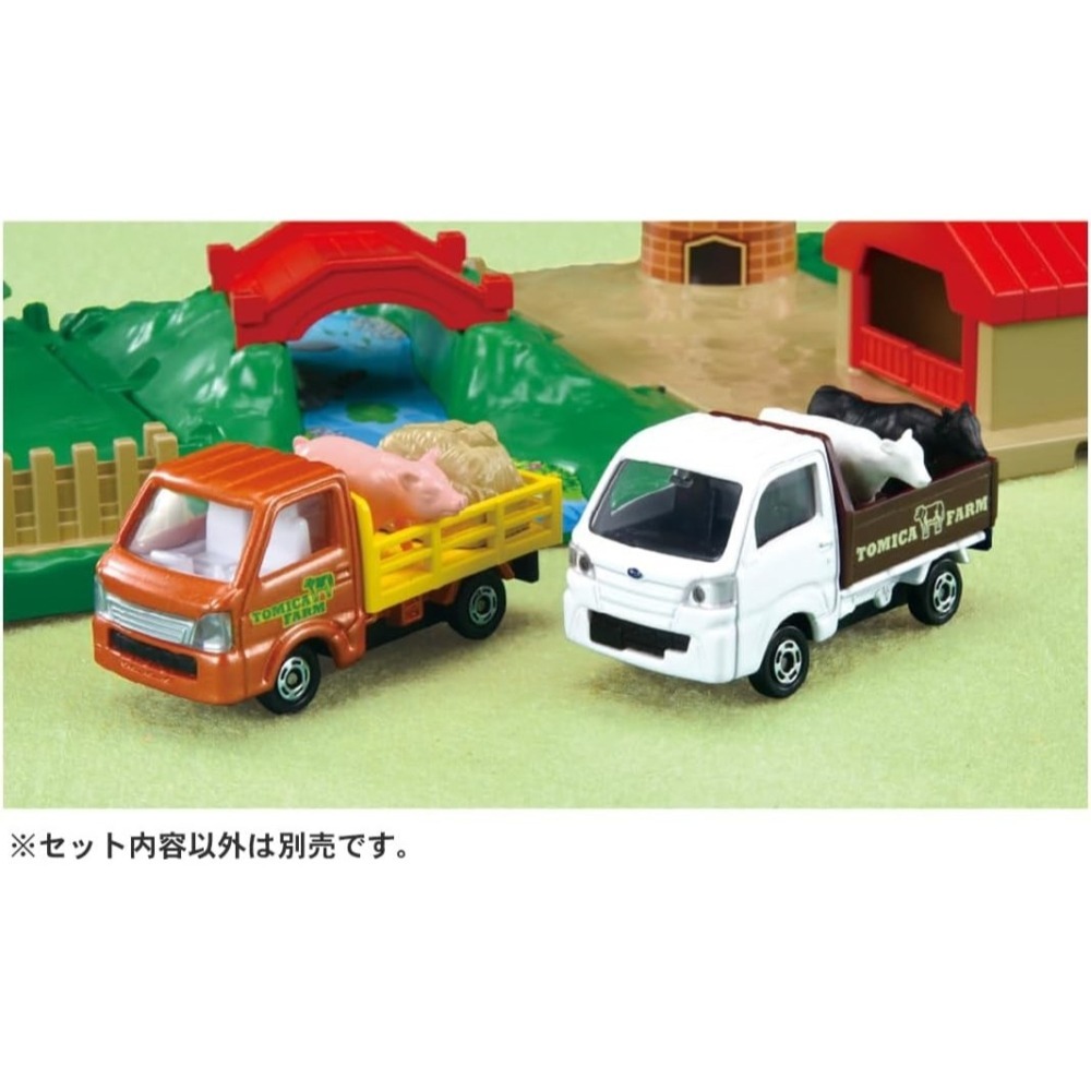 【TP多美總動員】Tomica 新城鎮 牧場組 2026新品 動物載運車 豬車 牛車 馬車 1/64場景-細節圖6