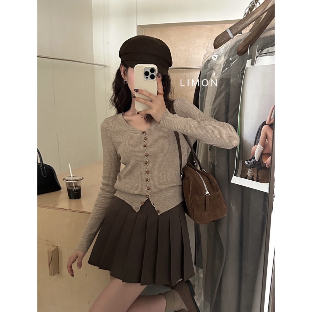 遮胯高腰百摺裙(三色）-細節圖2