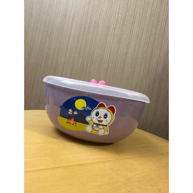 7-11 哆啦A夢45週年 美味加熱大陶瓷方碗 保鮮陶瓷碗-細節圖2