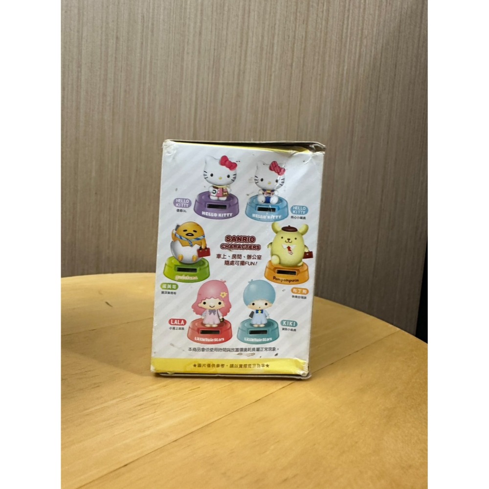 【全新】7-11 SANRIO 三麗鷗太陽能搖頭公仔-細節圖2
