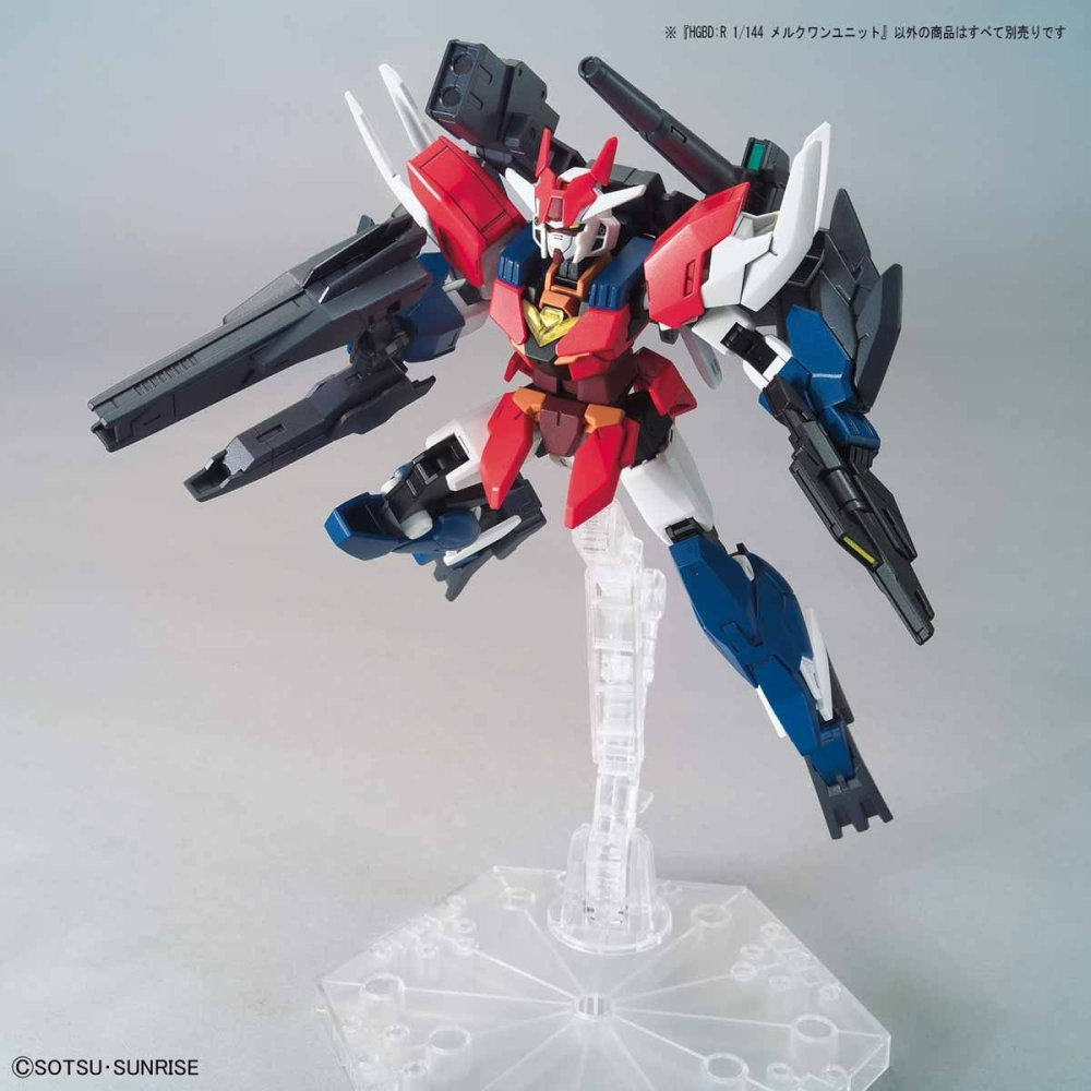 【奶熊屋】萬代 HGBD:R 1/144 水星1式 鋼彈 裝甲組-細節圖4