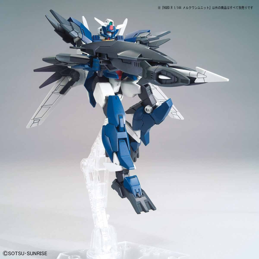 【奶熊屋】萬代 HGBD:R 1/144 水星1式 鋼彈 裝甲組-細節圖5