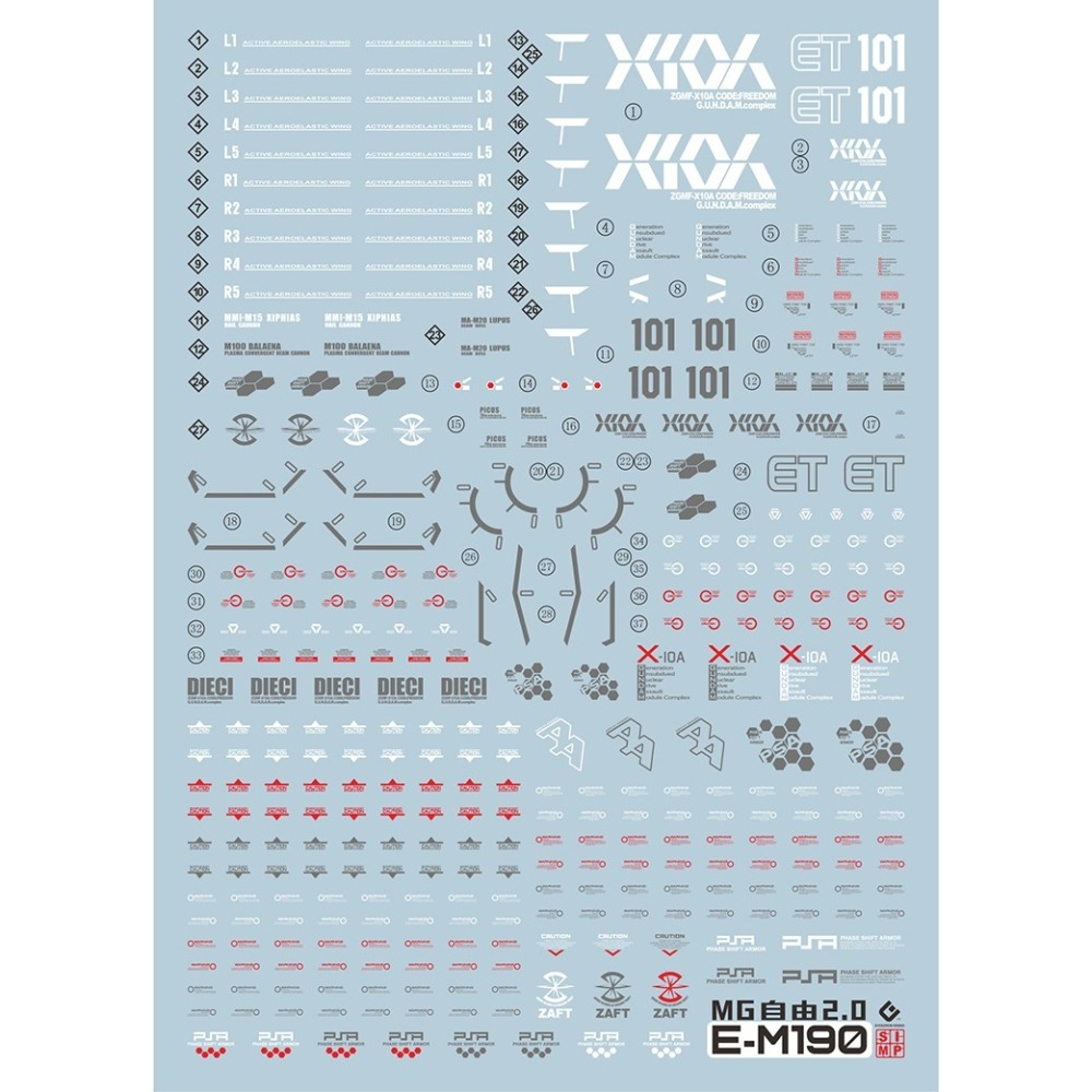 【奶熊屋】萬代 MG 1/100 ZGMF-X10A 自由鋼彈 FREEDOM GUNDAM Ver.2.0-細節圖5