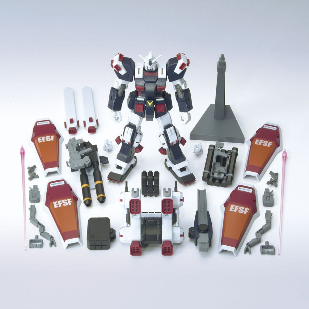 【奶熊屋】萬代 HG 1/144 FA-78 全裝甲型鋼彈 雷霆宙域動畫配色Ver.-細節圖6